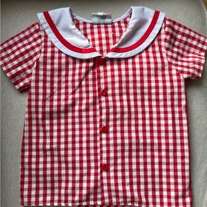 Peter Pan collar top 2t